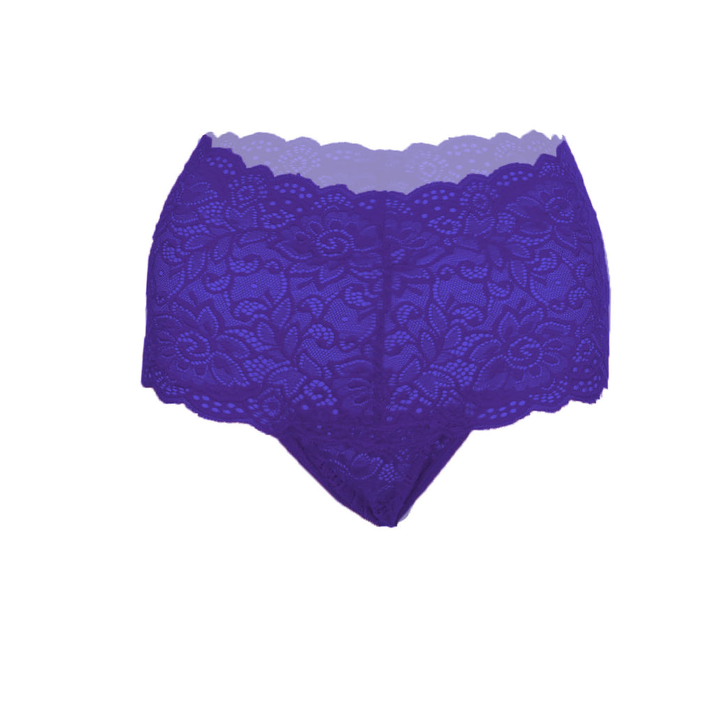 Tress Loom Second Skin High-Waist Lace Thong – Effortless Comfort, Irresistible Elegance