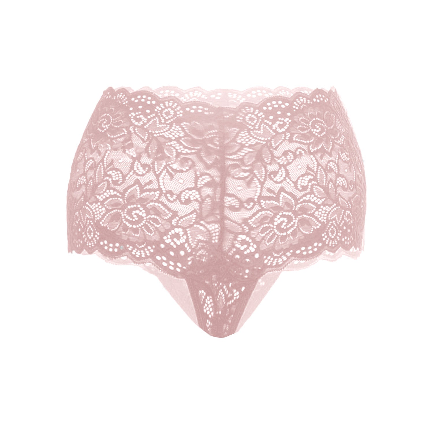 Tress Loom Second Skin High-Waist Lace Thong – Effortless Comfort, Irresistible Elegance