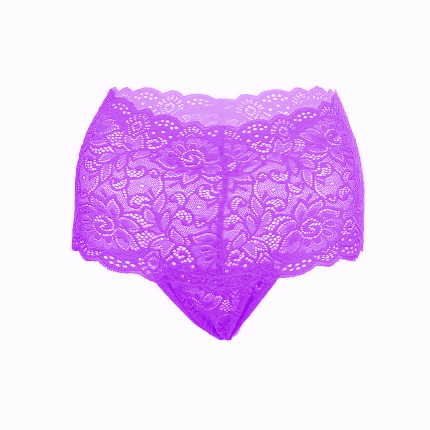 Tress Loom Second Skin High-Waist Lace Thong – Effortless Comfort, Irresistible Elegance
