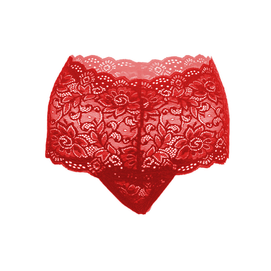 Tress Loom Second Skin High-Waist Lace Thong – Effortless Comfort, Irresistible Elegance
