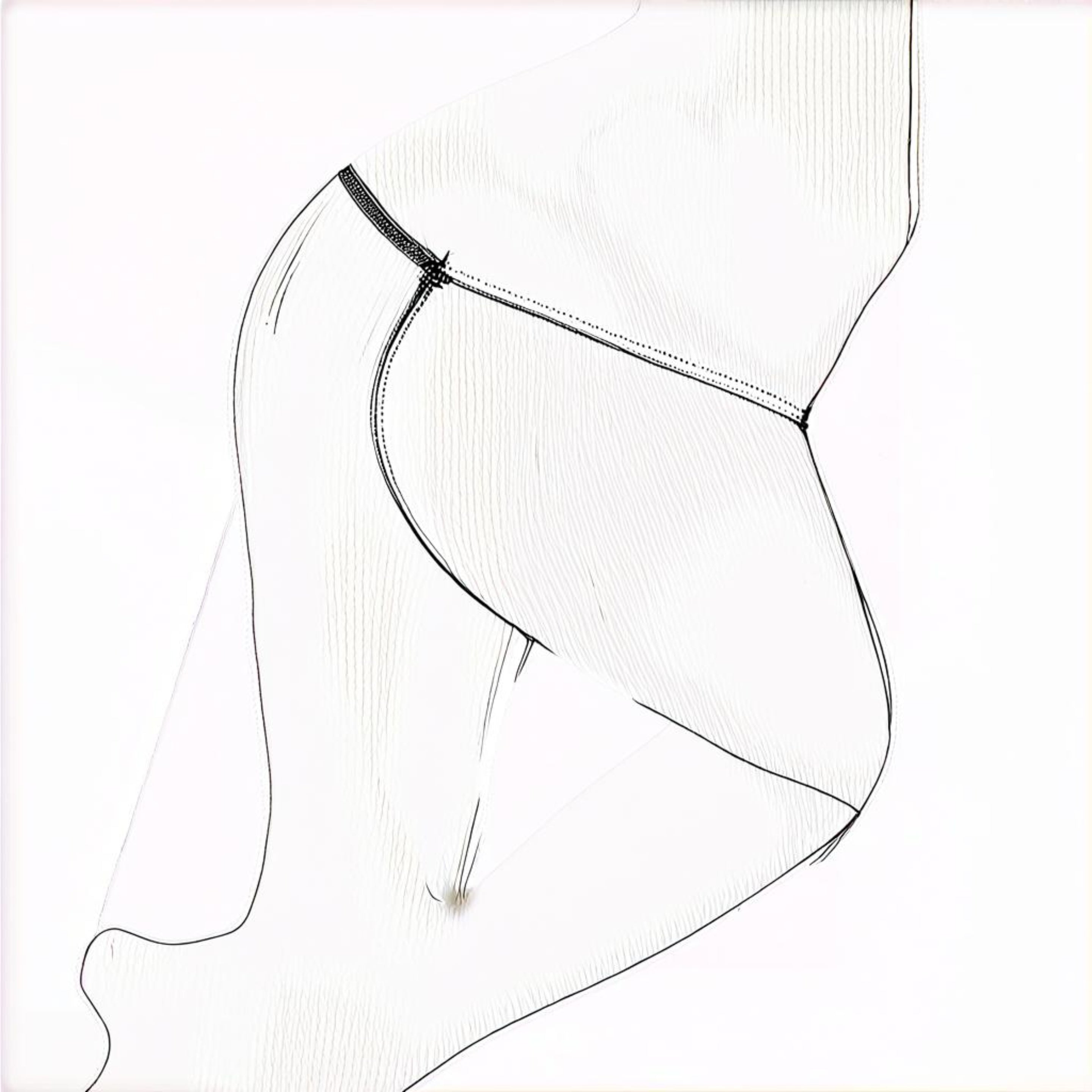 Tress Loom Women’s Pearl Panty – Sexy Low Waist Lingerie