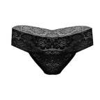 Tress Loom Women’s Lace Bikini Panty – Mid-Waist, Soft Stretch Nylon & Spandex Lingerie