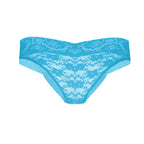 Tress Loom Women’s Lace Bikini Panty – Mid-Waist, Soft Stretch Nylon & Spandex Lingerie