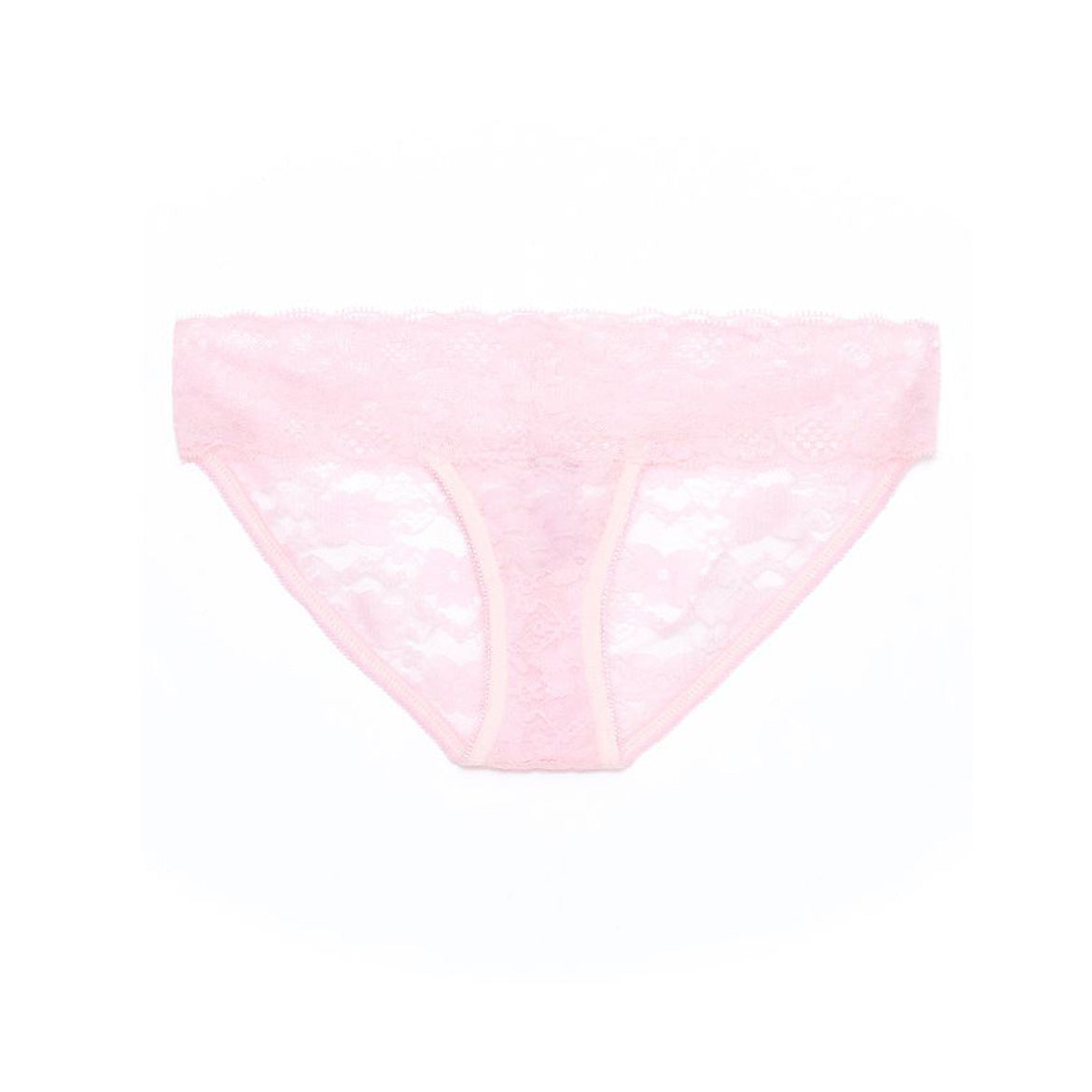 Tress Loom Women’s Lace Bikini Panty – Mid-Waist, Soft Stretch Nylon & Spandex Lingerie