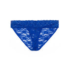 Tress Loom Women’s Lace Bikini Panty – Mid-Waist, Soft Stretch Nylon & Spandex Lingerie