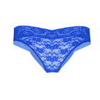 Tress Loom Women’s Lace Bikini Panty – Mid-Waist, Soft Stretch Nylon & Spandex Lingerie