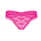 Tress Loom Women’s Lace Bikini Panty – Mid-Waist, Soft Stretch Nylon & Spandex Lingerie