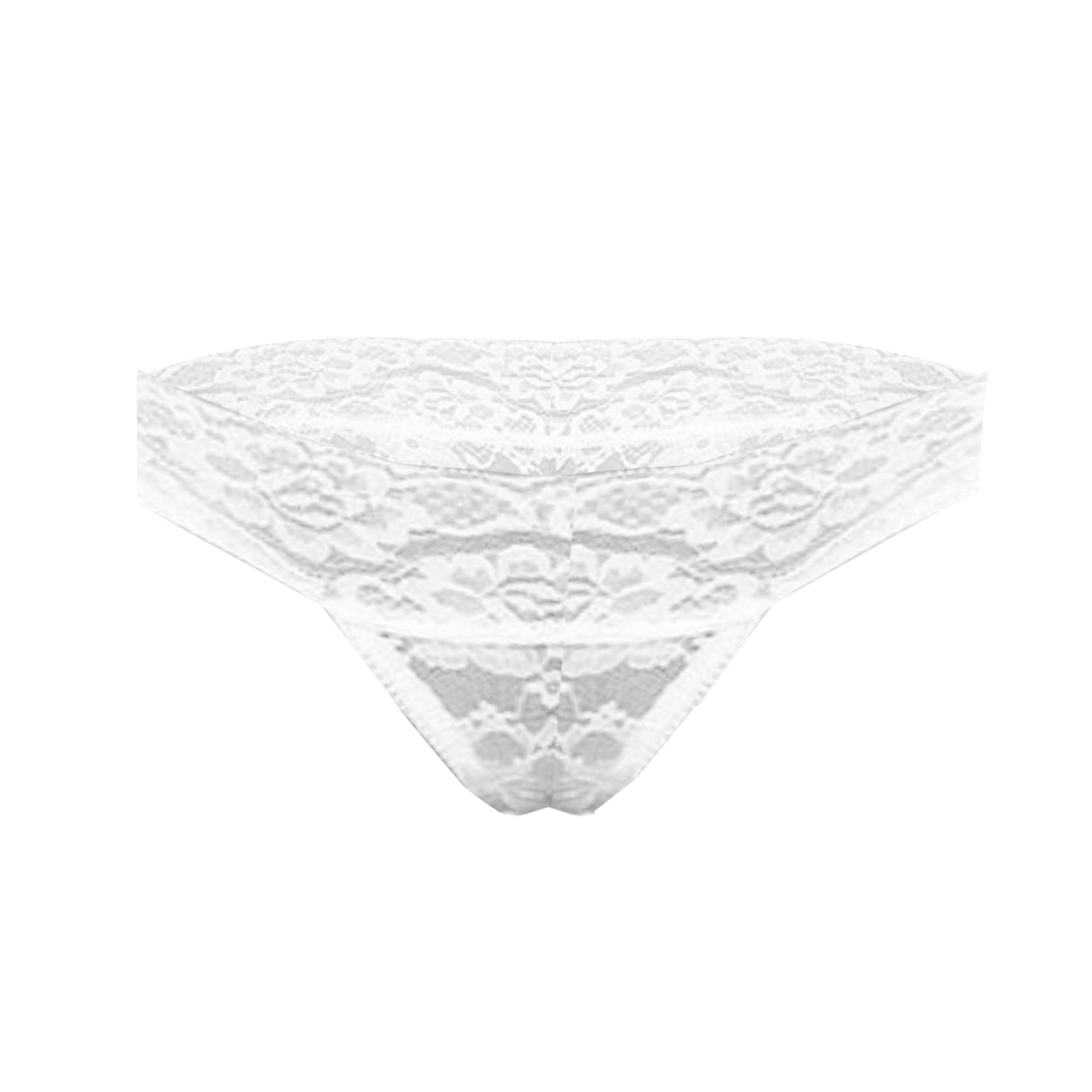 Tress Loom Women’s Lace Bikini Panty – Mid-Waist, Soft Stretch Nylon & Spandex Lingerie