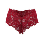 Tress Loom Soft Stretch Lace Boyshort Panty for Women – Mid Waist, Seamless Comfort, Daily & Intimate Wear