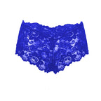 Tress Loom Soft Stretch Lace Boyshort Panty for Women – Mid Waist, Seamless Comfort, Daily & Intimate Wear