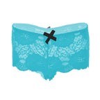 Tress Loom Women’s Lace Hip Open Panties – Sexy Mid-Waist Floral Lace Lingerie