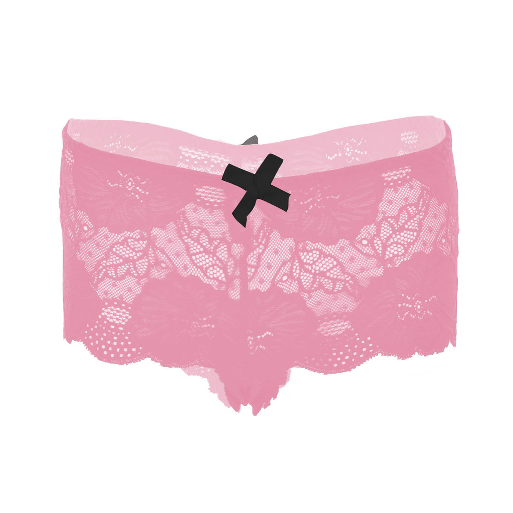 Tress Loom Women’s Lace Hip Open Panties – Sexy Mid-Waist Floral Lace Lingerie