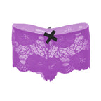 Tress Loom Women’s Lace Hip Open Panties – Sexy Mid-Waist Floral Lace Lingerie