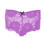 Tress Loom Women’s Lace Hip Open Panties – Sexy Mid-Waist Floral Lace Lingerie