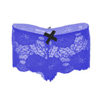 Tress Loom Women’s Lace Hip Open Panties – Sexy Mid-Waist Floral Lace Lingerie