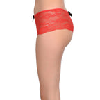 Tress Loom Women’s Lace Hip Open Panties – Sexy Mid-Waist Floral Lace Lingerie