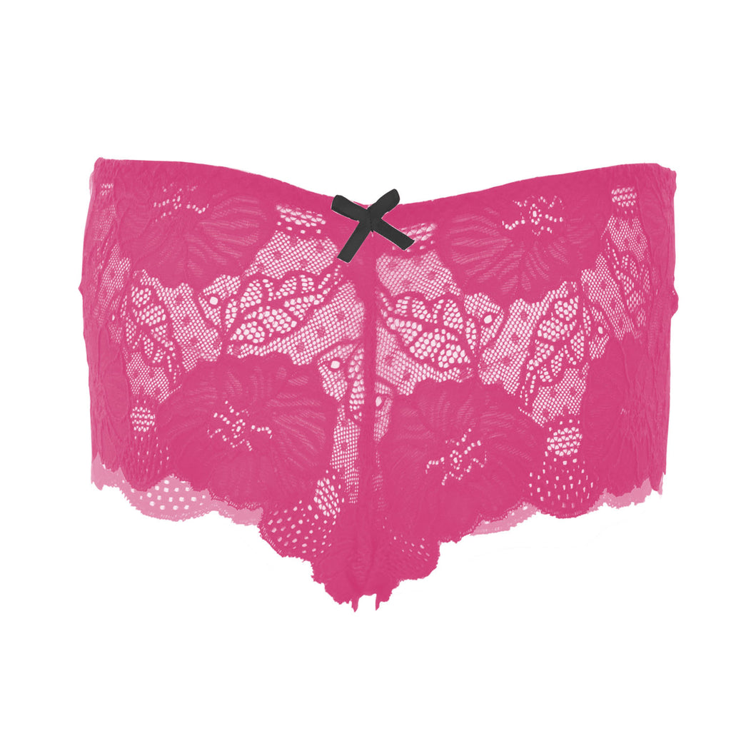 Tress Loom Women’s Lace Hip Open Panties – Sexy Mid-Waist Floral Lace Lingerie