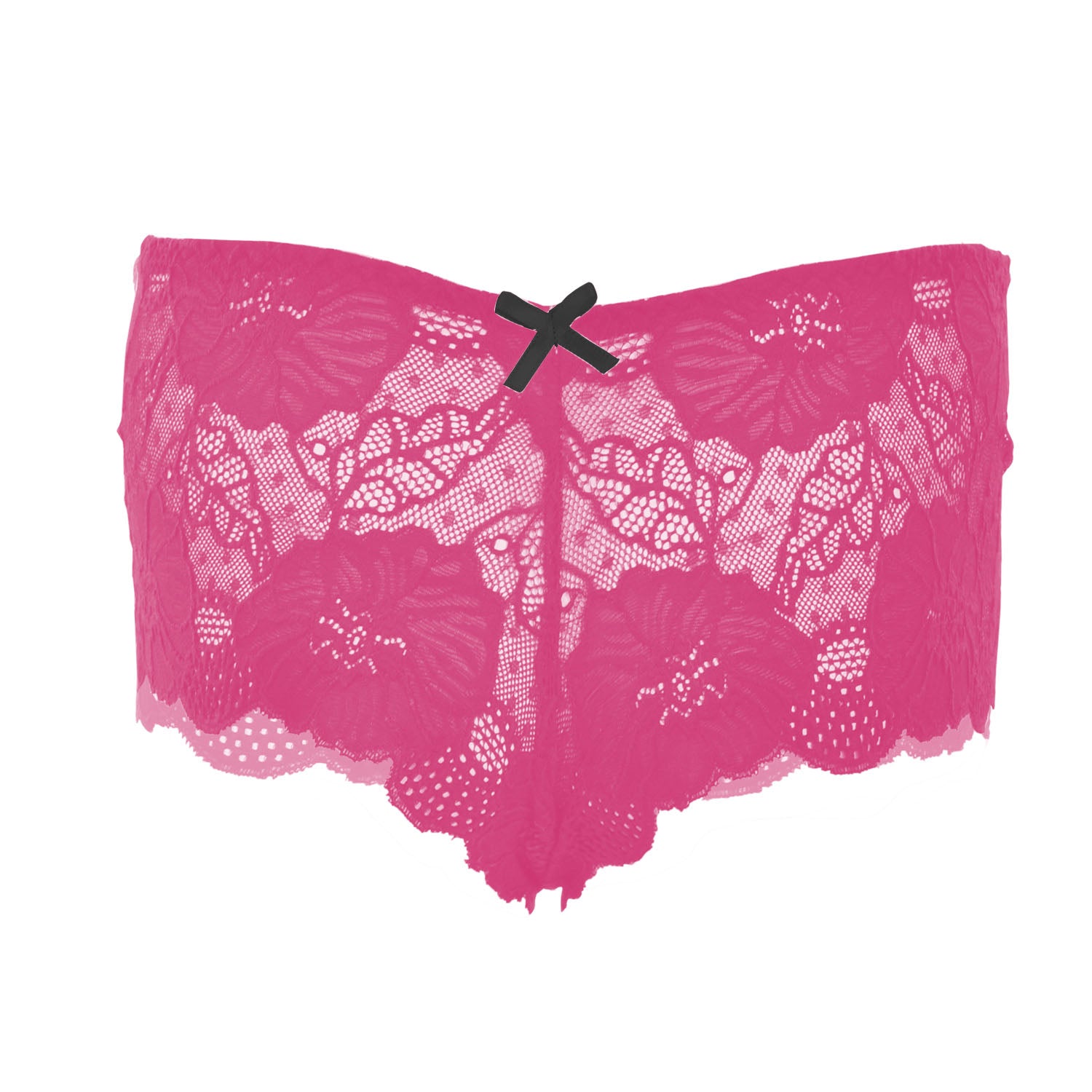 Tress Loom Women’s Lace Hip Open Panties – Sexy Mid-Waist Floral Lace Lingerie