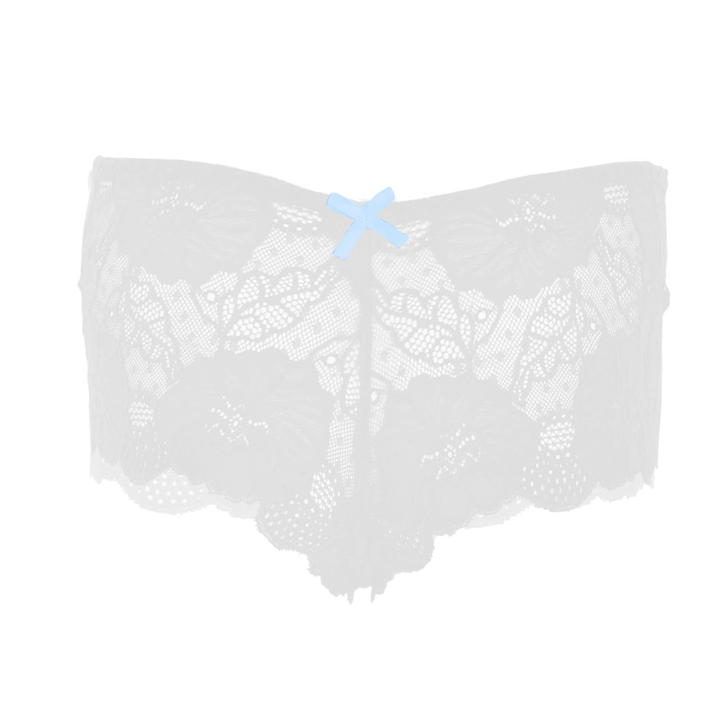 Tress Loom Women’s Lace Hip Open Panties – Sexy Mid-Waist Floral Lace Lingerie