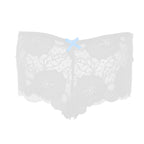 Tress Loom Women’s Lace Hip Open Panties – Sexy Mid-Waist Floral Lace Lingerie