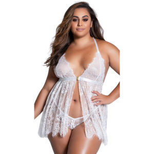 Front Open Babydoll for Women-19040