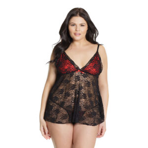 V Neck Babydoll for Women-19017