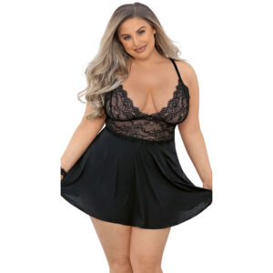 Deep Neck Babydoll for Women-19026 (Copy)