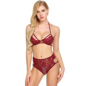 Halter Neck Lingerie Set for Women