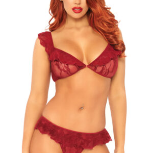06704-Women's Frill Erotic Lingerie