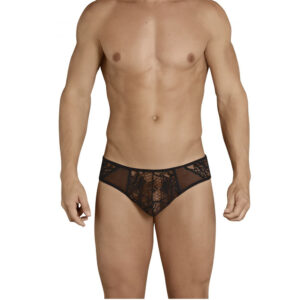 Men's Power Net and Lace fabric Brief Underwear